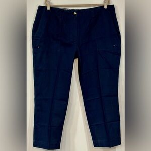 LAUREN by RALPH LAUREN Swiss Navy Straight Leg Pants 20W